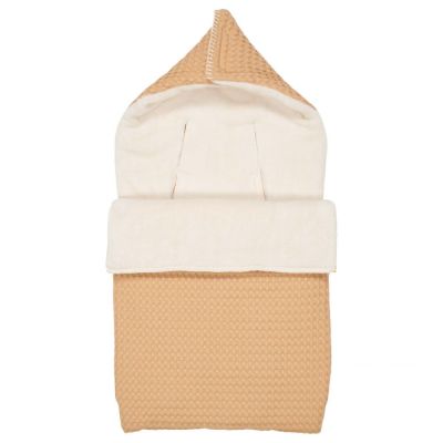 Koeka Voetenzak Autostoel 0+ Wafel Teddy Oslo Straw 3/5 punts