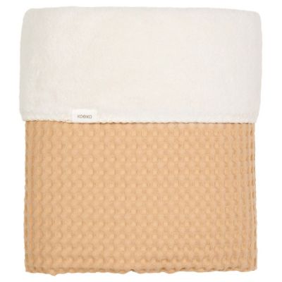 Koeka Wiegdeken Wafel Teddy Oslo Straw