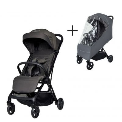 Koelstra Re-Act buggy Anthracite met gratis regenhoes