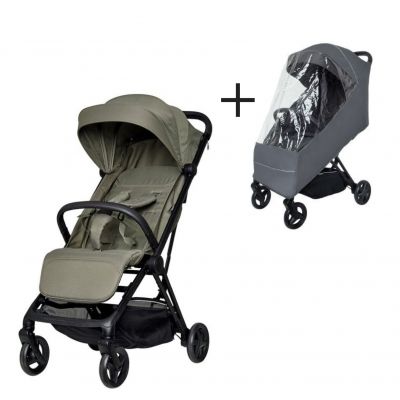 Koelstra Re-Act buggy Green met gratis regenhoes