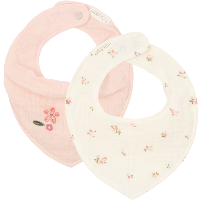 Little Dutch Bandana slab hydrofiel Fairy Blossom & Blossom 2-pack
