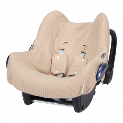 Little Dutch Autostoelhoes 0+ Pure Beige