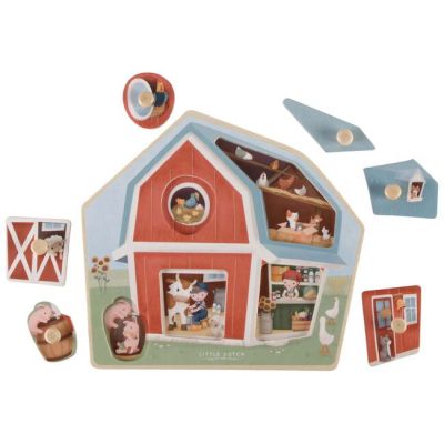 Little Dutch Houten Puzzel Little Farm FSC