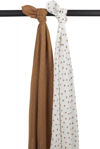 Meyco Hydrofiele Swaddles Mini Panther Toffee 2-pack