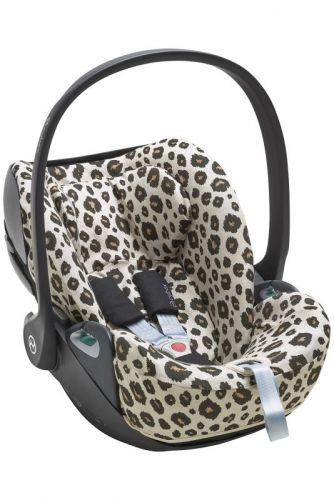 Meyco Autostoelhoes 0+ Cybex Cloud Z2 Leopard Sand Melange