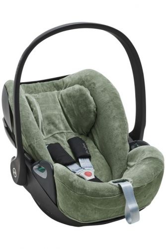Meyco Autostoelhoes 0+ Cybex Cloud Z2 Velvet Forest Green