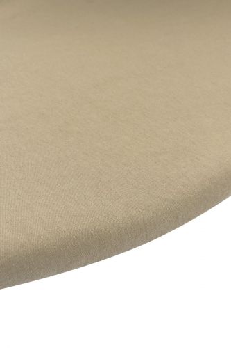 Meyco Hoeslaken Boxmatras Rond Taupe