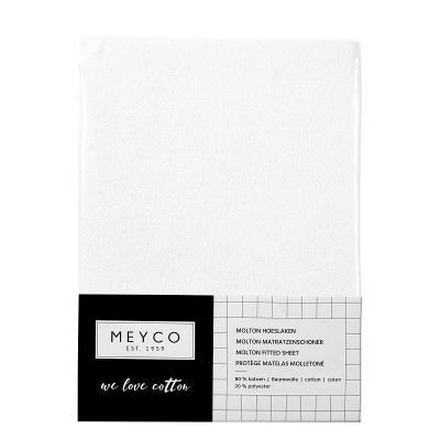 Meyco Molton stretch hoeslaken voor peuterbed online kopen? | BabyPlanet