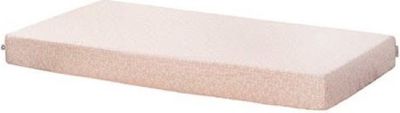 Hoeslaken Wieg Botanical Poplin Misty Rose van Noppies
