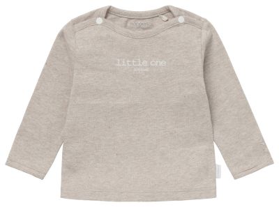 Noppies Shirt Hester Text Taupe Melange online kopen? | BabyPlanet