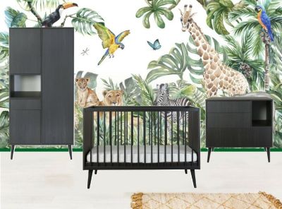 Quax 3 delige Babykamer Cocoon Eboni