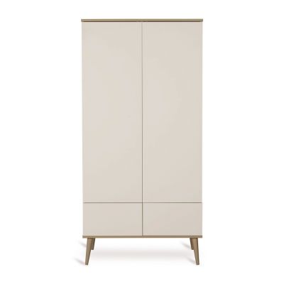 Quax 2-deurskast Flow Clay & Oak