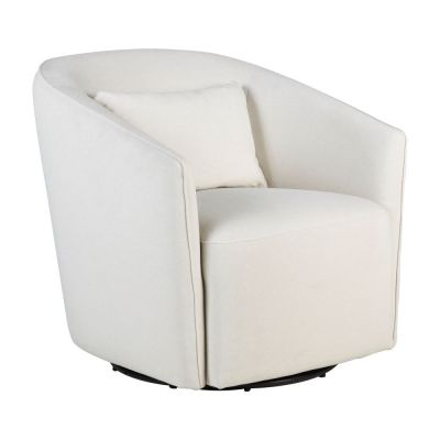 Quax Fauteuil Gomi Swivel & Gliding Mohair Beige