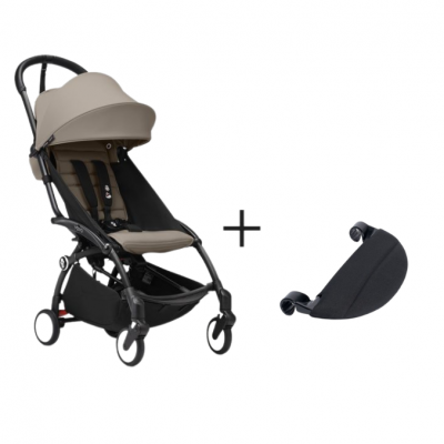Stokke YOYO³ Buggy Taupe – Black Frame