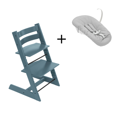 Stokke Tripp Trapp® Fjord Blue + Newborn Set
