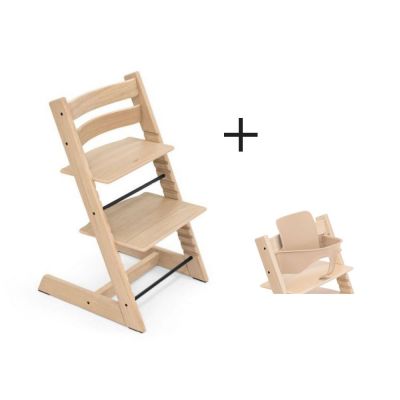 Stokke® Tripp Trapp® Oak Natural Incl. BabySet² Natural