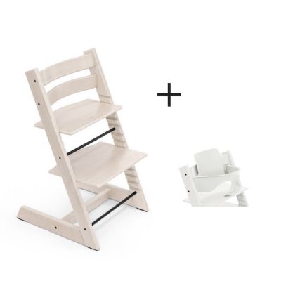 Stokke® Tripp Trapp® White Wash Incl. BabySet²