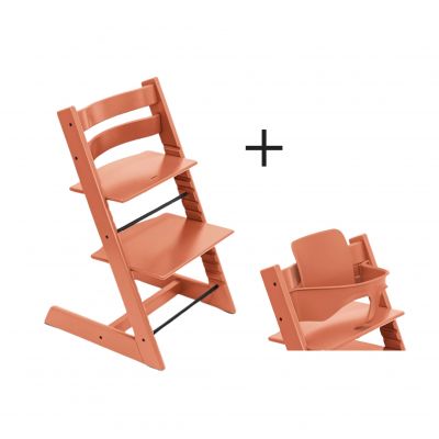 Stokke® Tripp Trapp® Terracotta Incl. BabySet²