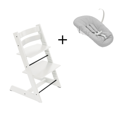 Stokke Tripp Trapp® White + Newborn Set