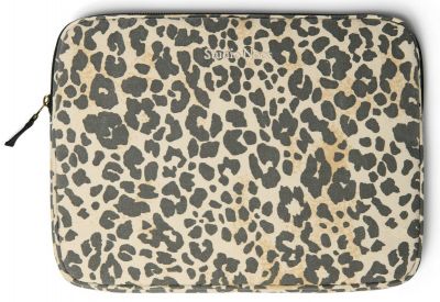 Studio Noos Laptop Sleeve Soft Cotton Leopard 13 inch