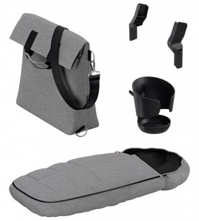 Thule Sleek Launch Pack Grey melange online kopen? | BabyPlanet