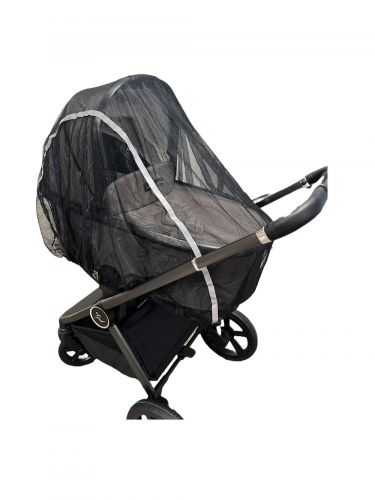 Titaniumbaby Reflecterende Klamboe Kinderwagen Zwart