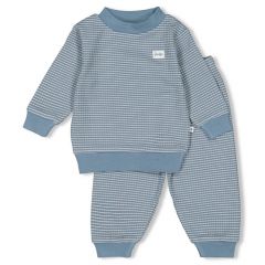 Feetje Pyjama Wafel Ice Blue