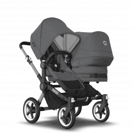 Publiciteit Psychologisch Ruïneren Bugaboo Donkey5 Duo kinderwagen graphite - grey melange | BabyPlanet