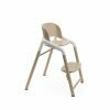 Bugaboo Giraffe Kinderstoel Neutral Wood / White