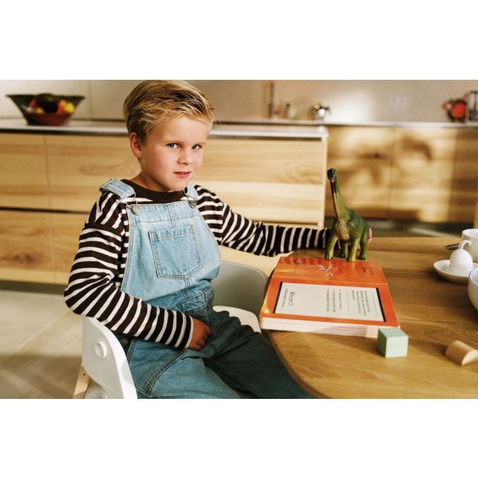 Stokke Steps Stoel Complete Set met Babyset en Tray – White