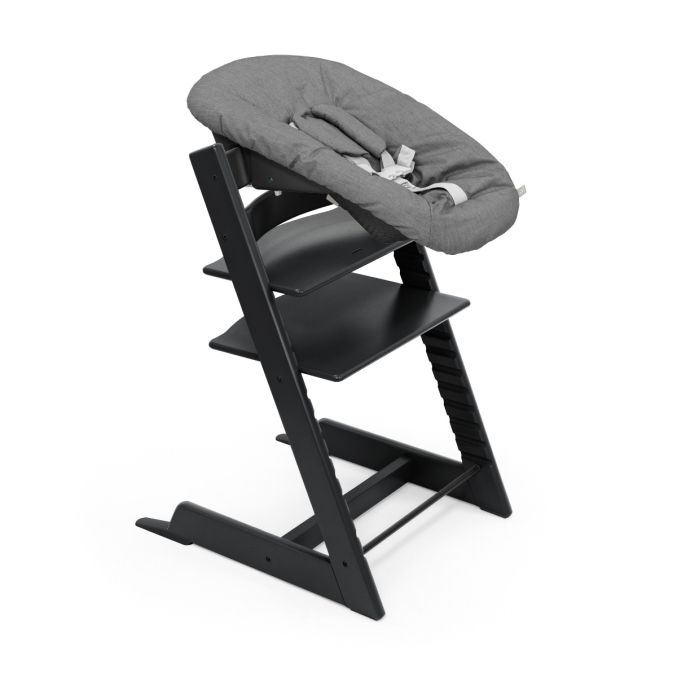STOKKE TRIPP TRAPP ブラック Stokke Tripp Trapp Black + Newborn Set Anthracite online kopen