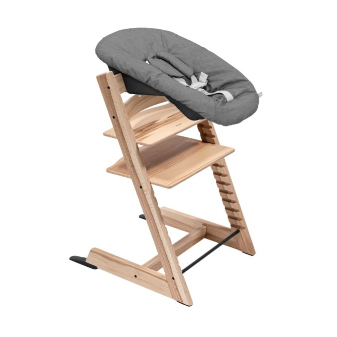 Stokke Tripp Trapp Wild Wood + Newborn Set Anthracite online kopen