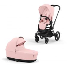 Cybex Priam Kinderwagen Compleet Peach Pink - Matt Black Frame
