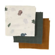 Hydrofiele Luiers Sea Friends Colour Mix 3-pack van Done By Deer