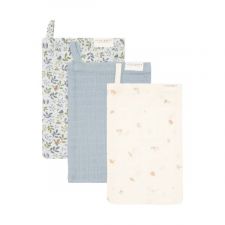 Little Dutch Washandjes Hydrofiel Forest Friends 3-pack