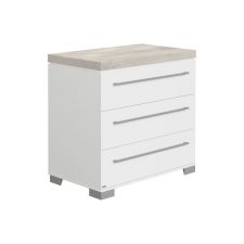 Paidi - Commode Kira Met Lades Krijtwit - Eiken