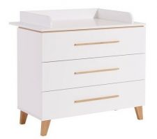 Paidi - Transland Commode Vito Mira Krijtwit - Eiken