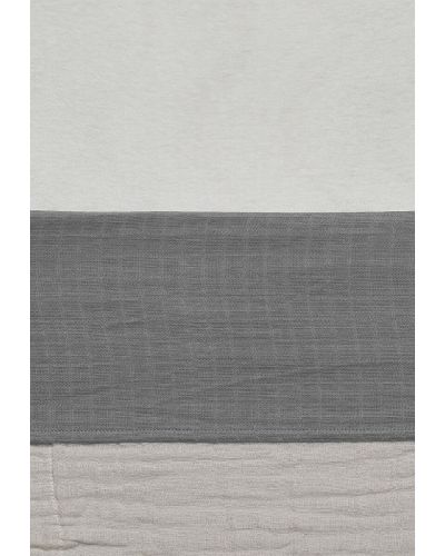Jollein Wieglaken Wrinkled Cotton Storm Grey online kopen? | BabyPlanet