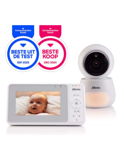 Alecto Babyfoon DVM2043 met Camera 4,3 inch Scherm beste koop en uit de test