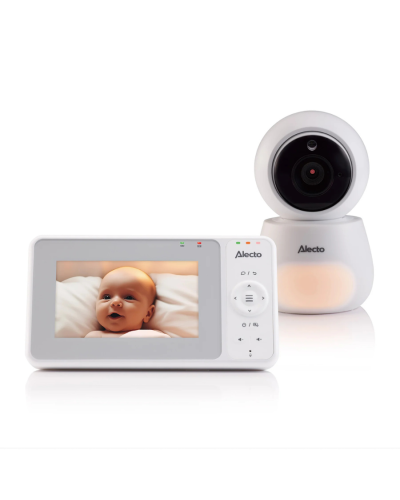 Alecto Babyfoon DVM2043 met Camera 4,3 inch Scherm