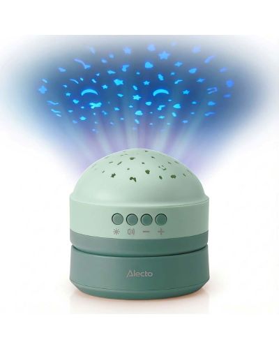 Alecto Sterrenprojector met White Noise Geluiden BC130 Groen