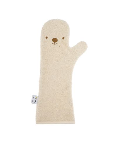 Baby Shower Glove Bear Sand 