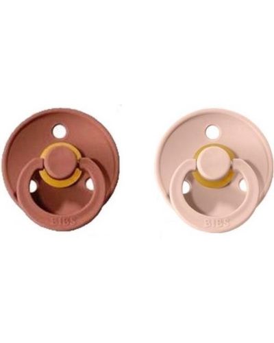 Bibs fopspeen maat 1 duoverpakking woodchuck - blush online kopen? | BabyPlanet
