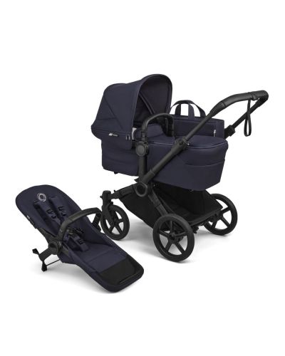 Bugaboo Mono Kinderwagen Donkey 6 Compleet Black - Deep Indigo