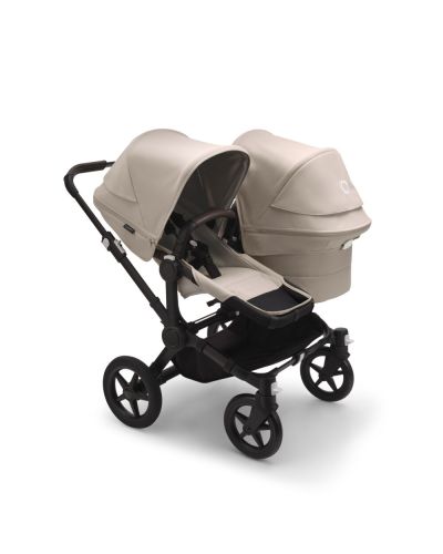 Bugaboo Donkey5 Duo kinderwagen Black - Desert Taupe