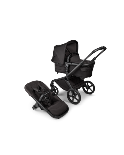 Bugaboo Fox 5 Kinderwagen Compleet Noir Limited Edition - Black Moonlight