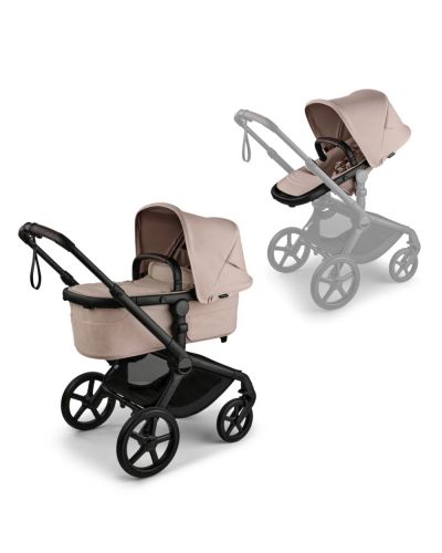Bugaboo Fox 5 Renew Kinderwagen Compleet Black - Desert Taupe Melange