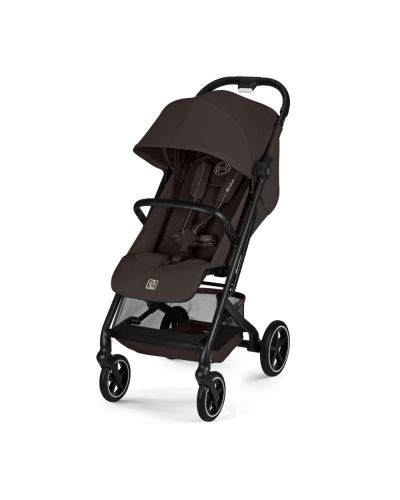 Cybex Beezy chocoladebruin buggy met zitje vooraanzicht