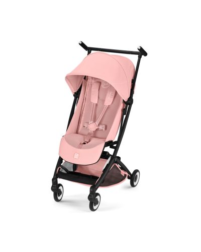 Cybex Buggy Libelle Black Frame Candy Pink stoel zonder bumper