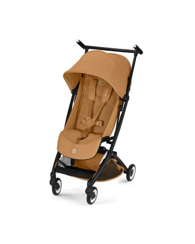 Cybex Buggy Libelle Black Frame Cinnamon Yellow voorzijde